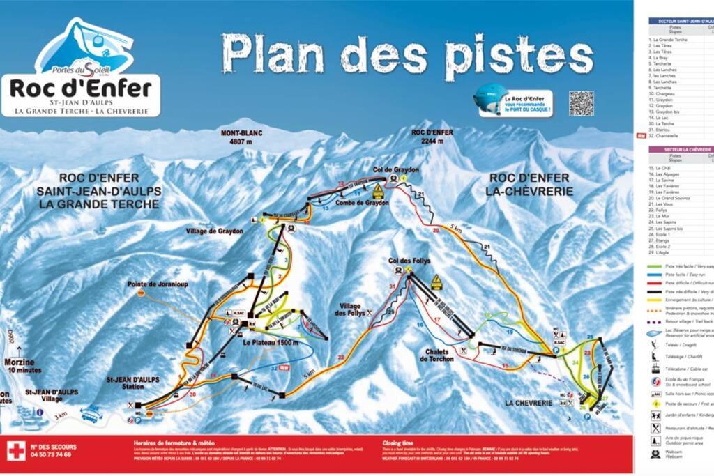 Le Pied Des Pistes A13, Joli Studio Tout Confort 4 Pers, Vue Vallee Imprenable, Draps Non Compris Saint-Jean-dʼAulps 외부 사진