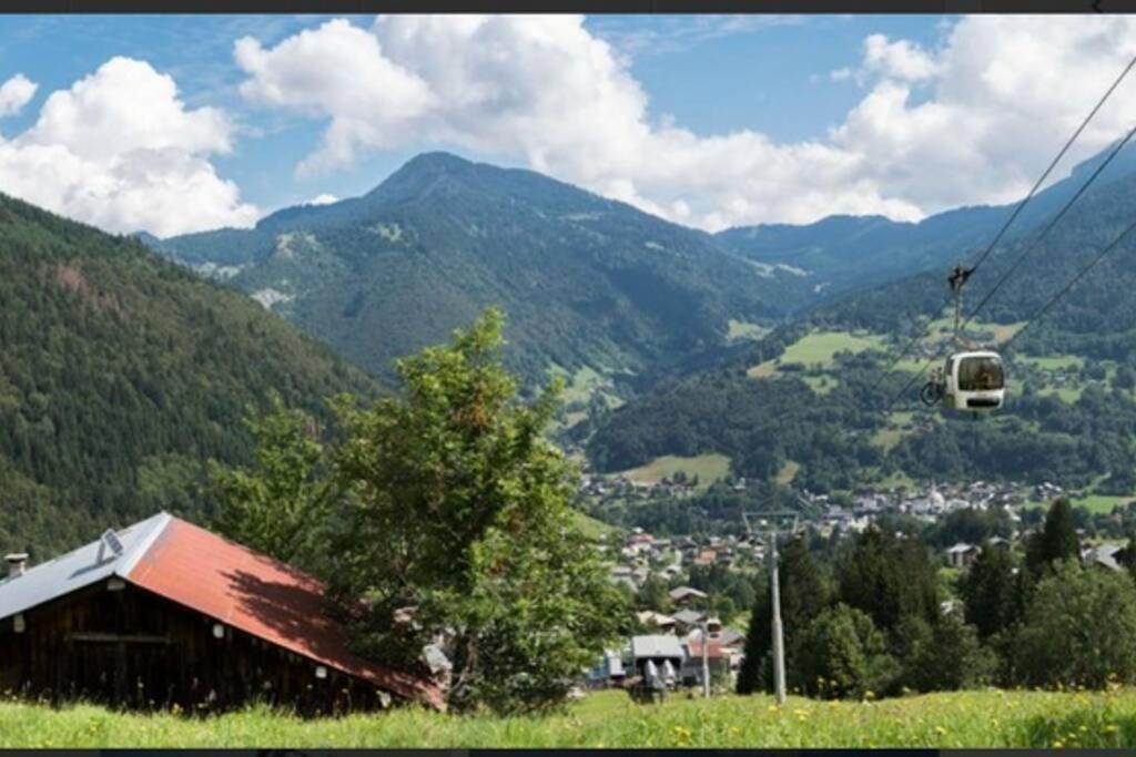 Le Pied Des Pistes A13, Joli Studio Tout Confort 4 Pers, Vue Vallee Imprenable, Draps Non Compris Saint-Jean-dʼAulps 외부 사진